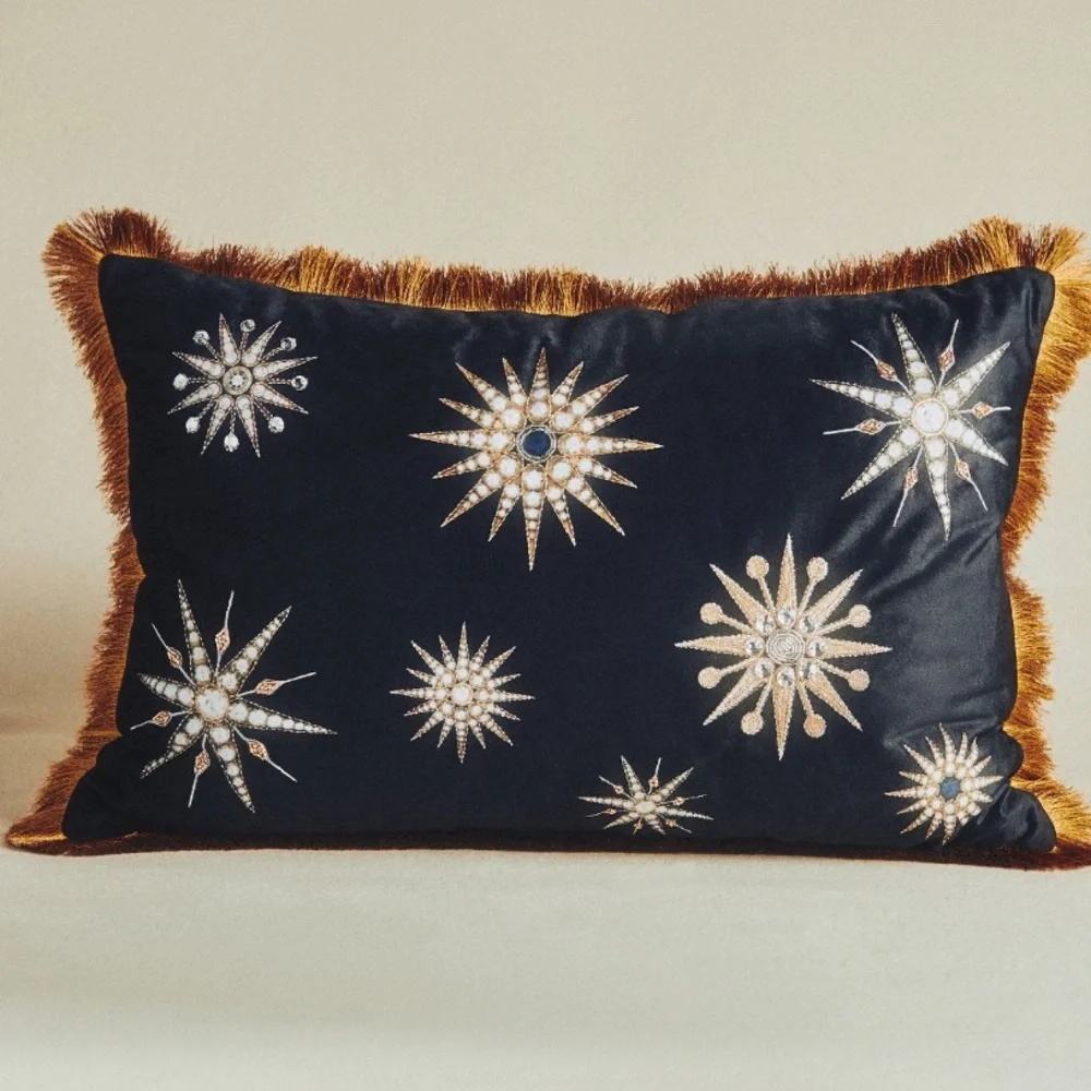 2 LEFT🔥 Catherine Martin X Anthropologie embellished pillows * - Picture 4 of 14